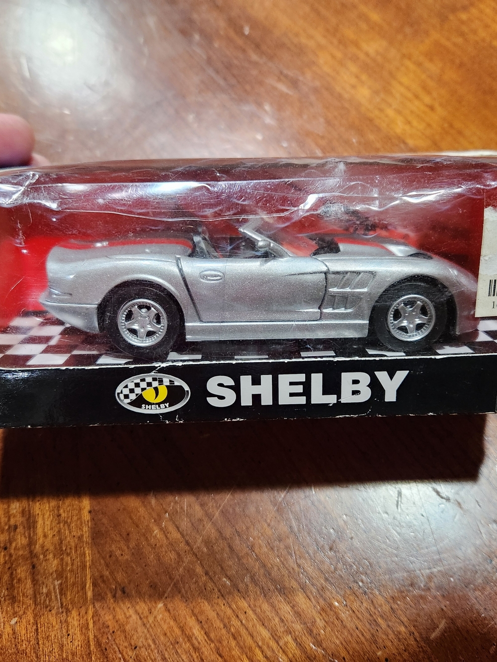 Shelby Silver Convertible Die-Cast Car